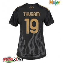 Camiseta Juventus Khephren Thuram #19 Tercera Equipación para mujer 2026-27 manga corta